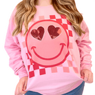 Valentine Sequin Smiley Graphic Sweatshirt – Alicia DiMichele Boutique