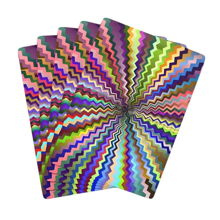 Colorful Abstract Playing Cards – Alicia DiMichele Boutique