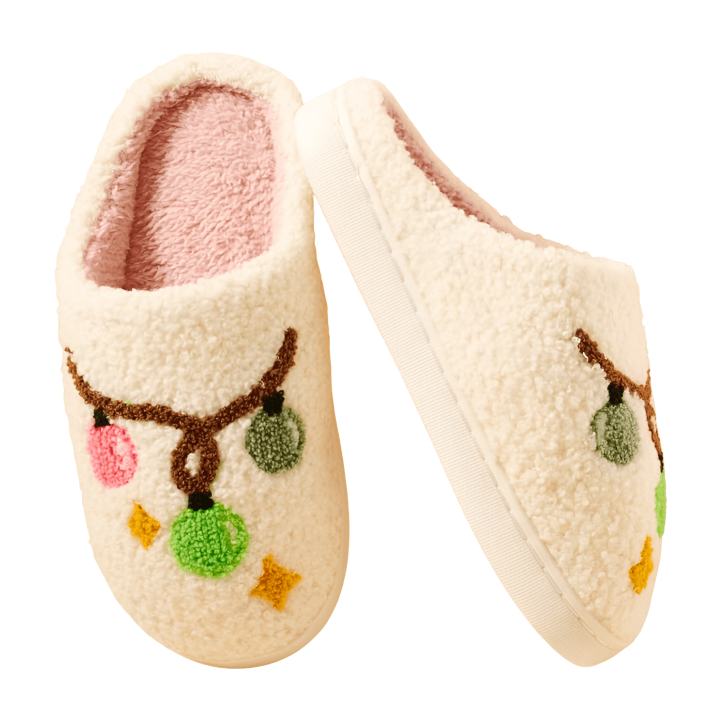 Christmas Lightbulbs Slippers – Alicia DiMichele Boutique