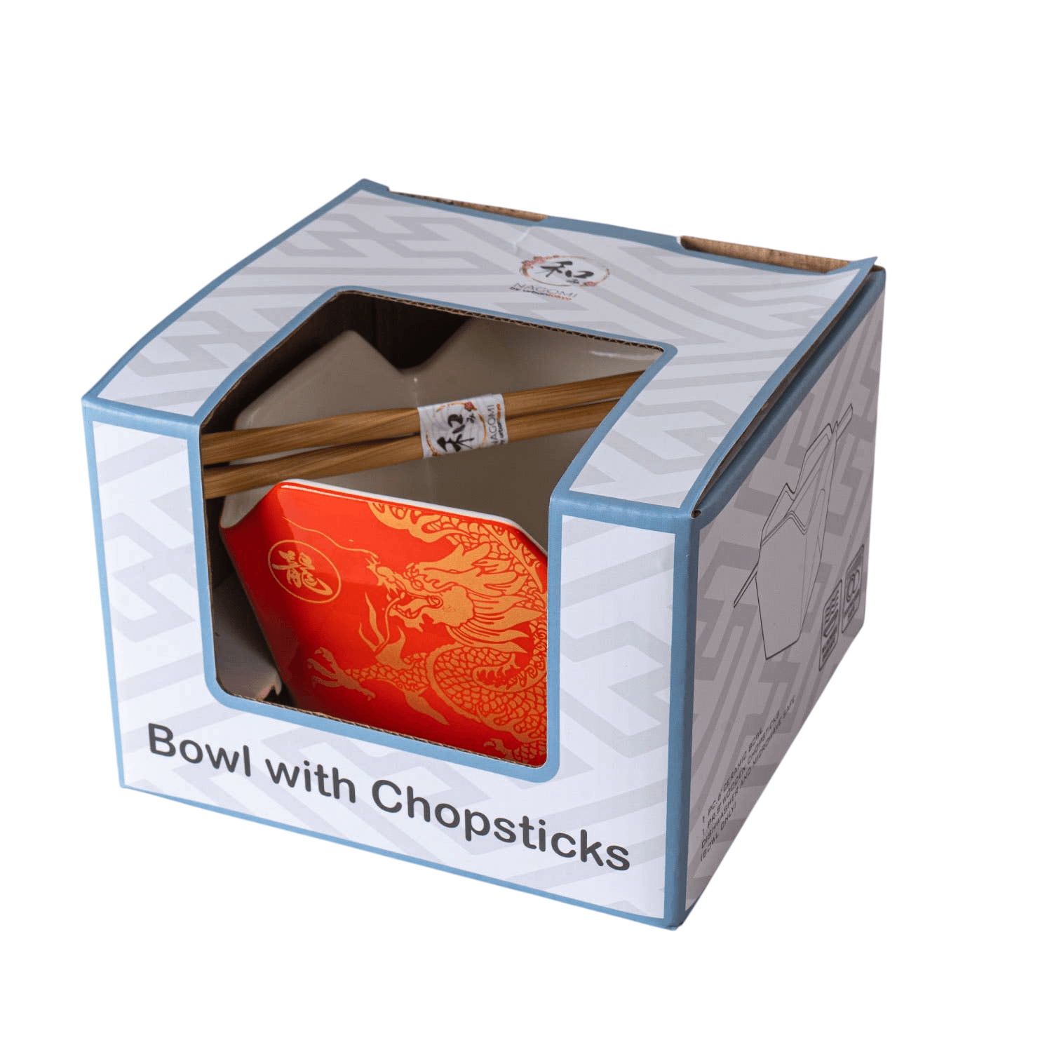 Dragon Takeout Box Serving Bowl with Chopsticks – Alicia DiMichele Boutique