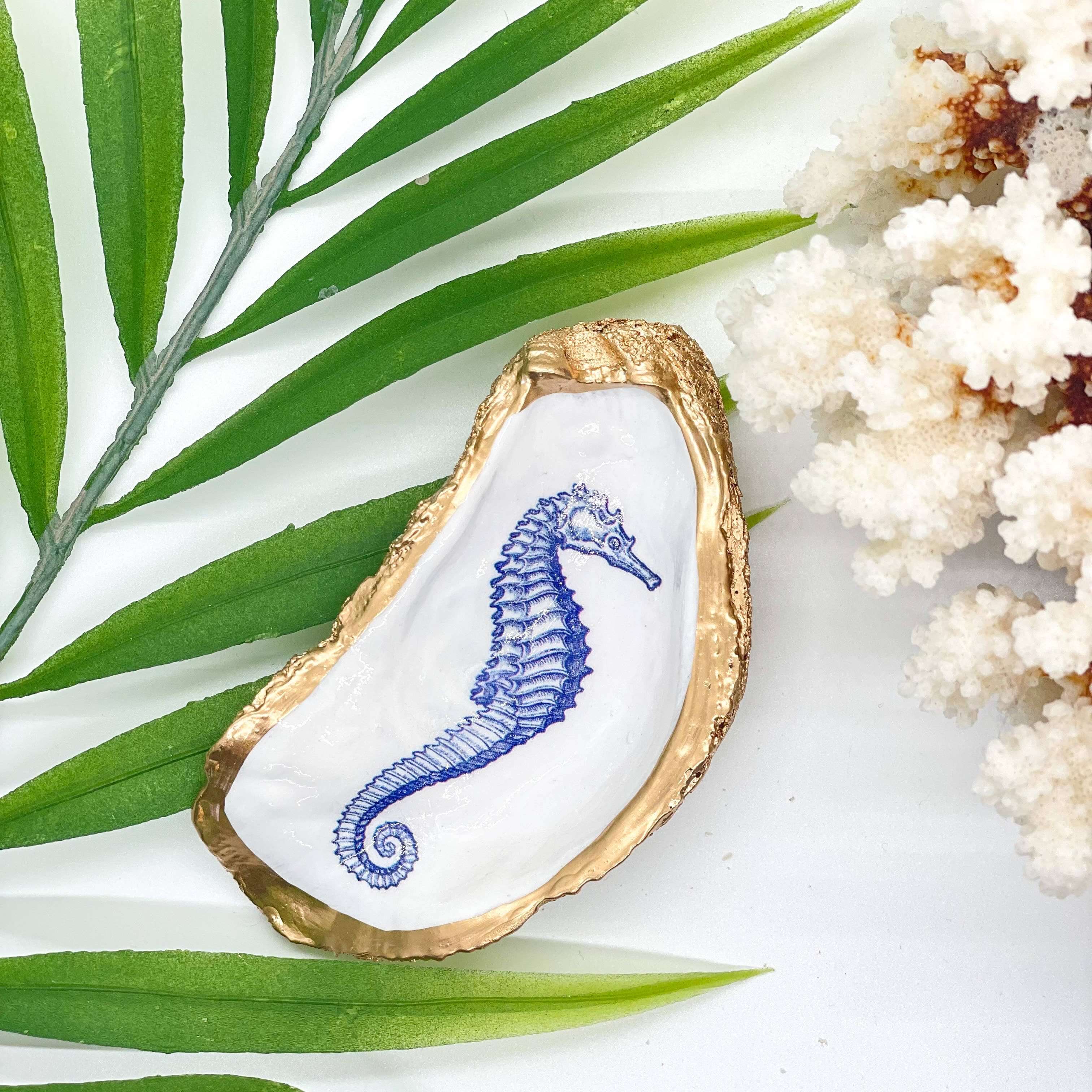 Seahorse Oyster Trinket Dish – Alicia DiMichele Boutique