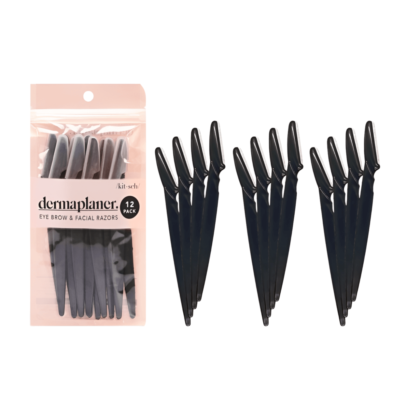Kitsch Eco-Friendly Dermaplaner 12 Pack – Alicia DiMichele Boutique