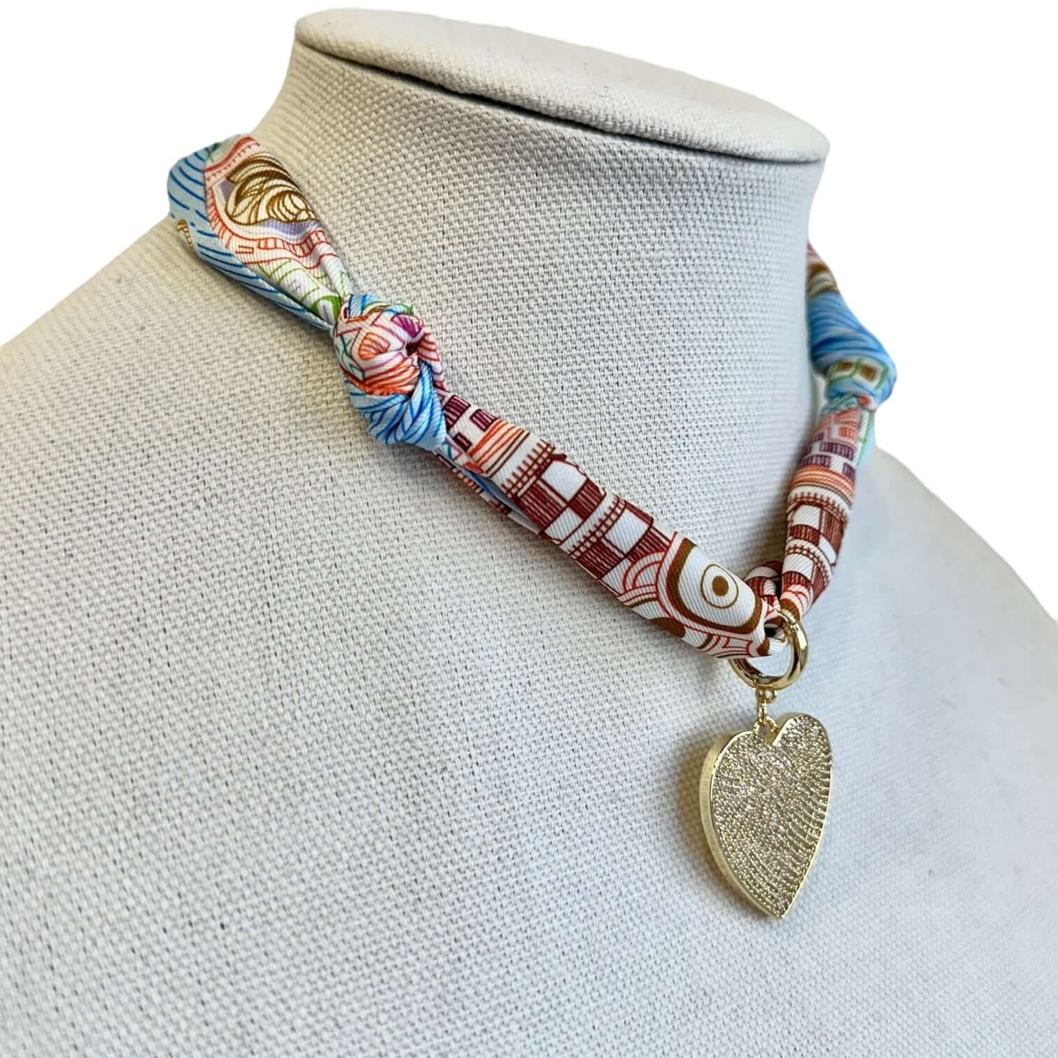 Thompson Scarf Necklace – Alicia DiMichele Boutique