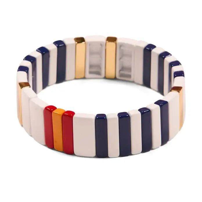 Seascape Tile Bracelets – Alicia DiMichele Boutique