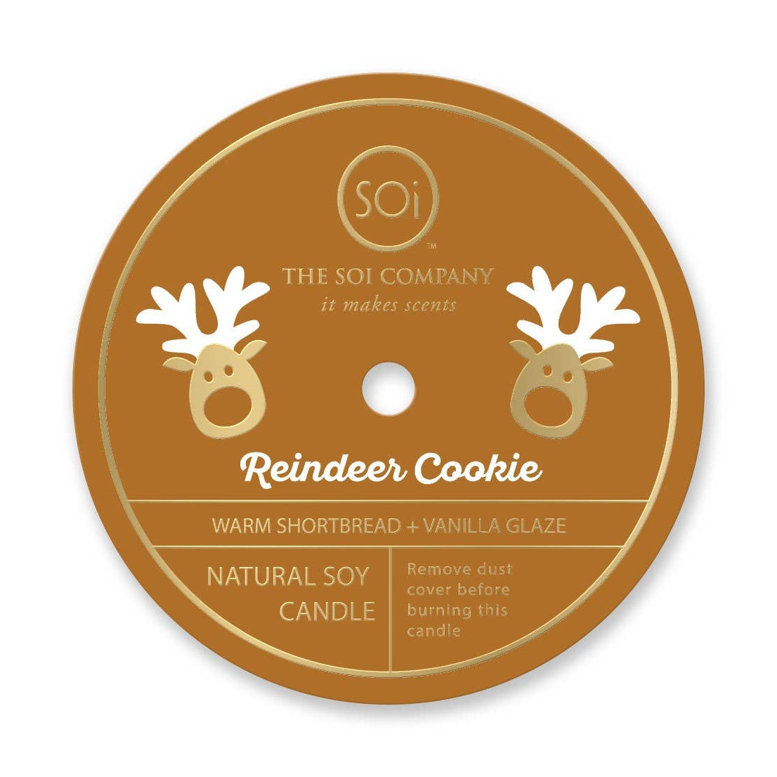 Reindeer Cookie Holiday Confetti Candle – Alicia DiMichele Boutique