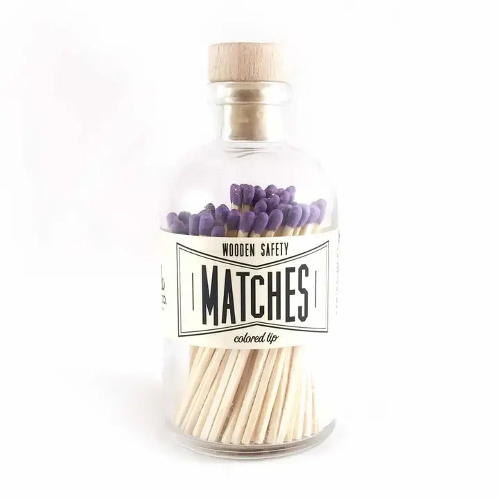 Vintage Apothecary Matches - Purple – Alicia DiMichele Boutique