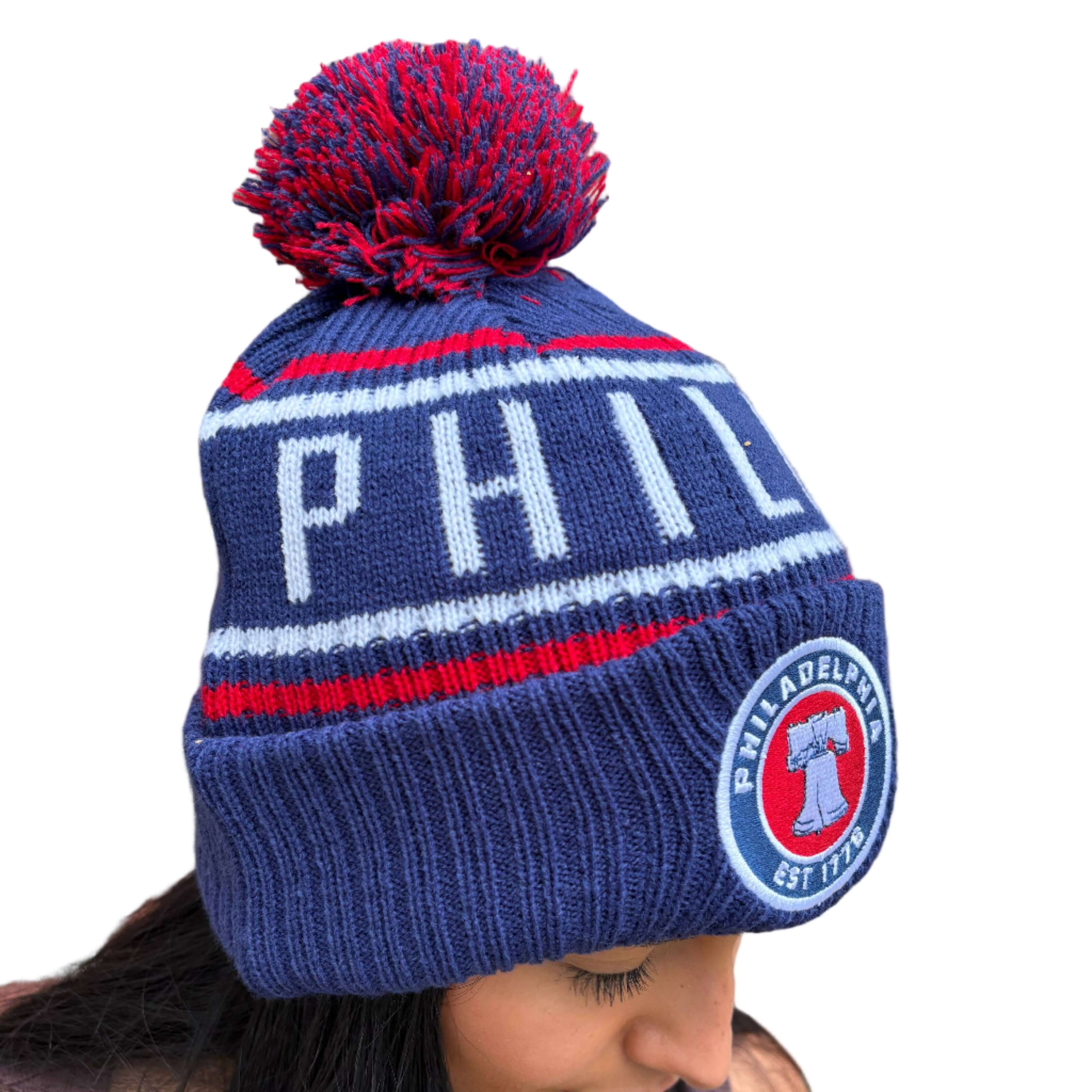 Philly Pom Pom Beanie – Alicia DiMichele Boutique