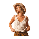 Artisan Knit Tank – Oatmeal – Alicia DiMichele Boutique