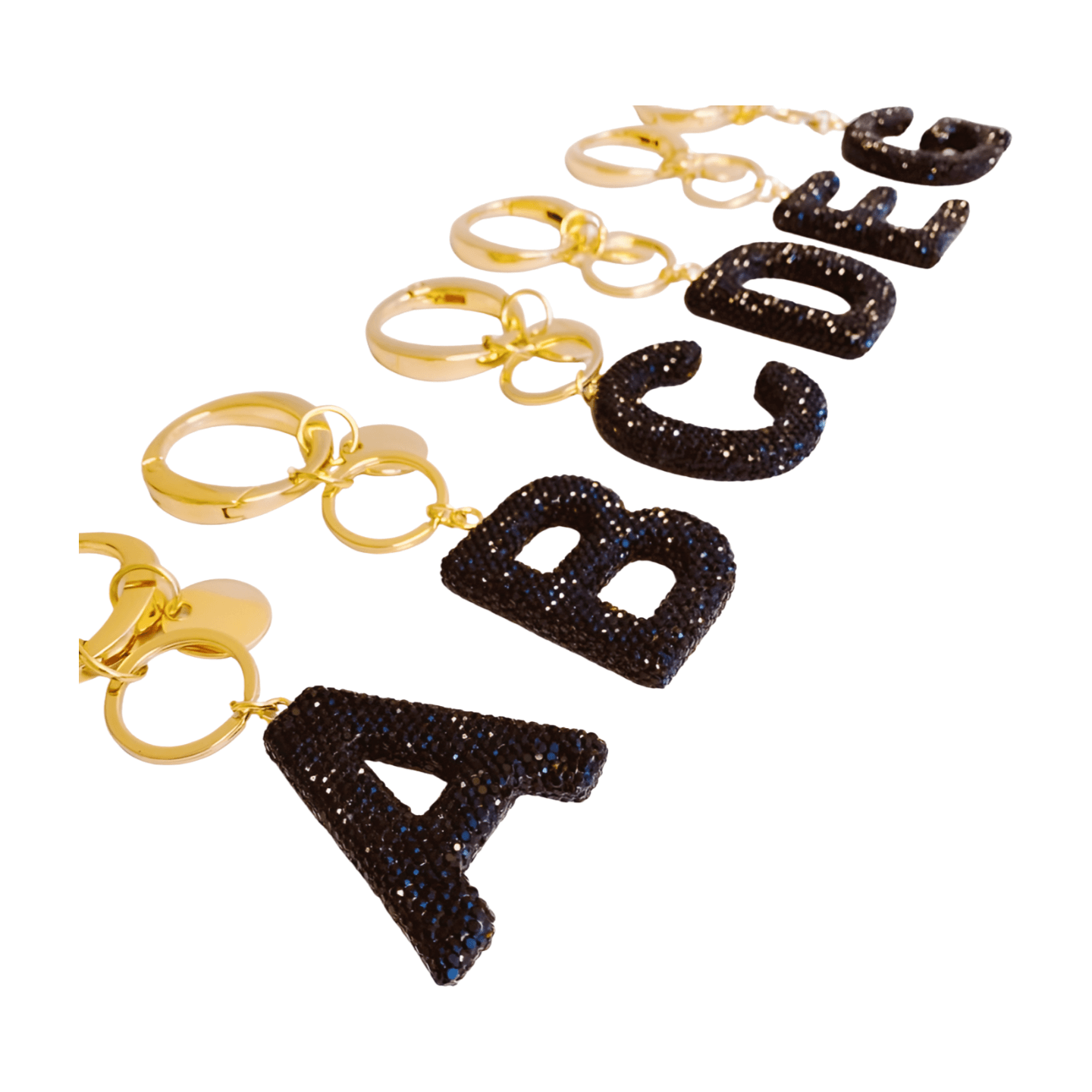 Glam Girl Initial Keychain – Alicia DiMichele Boutique