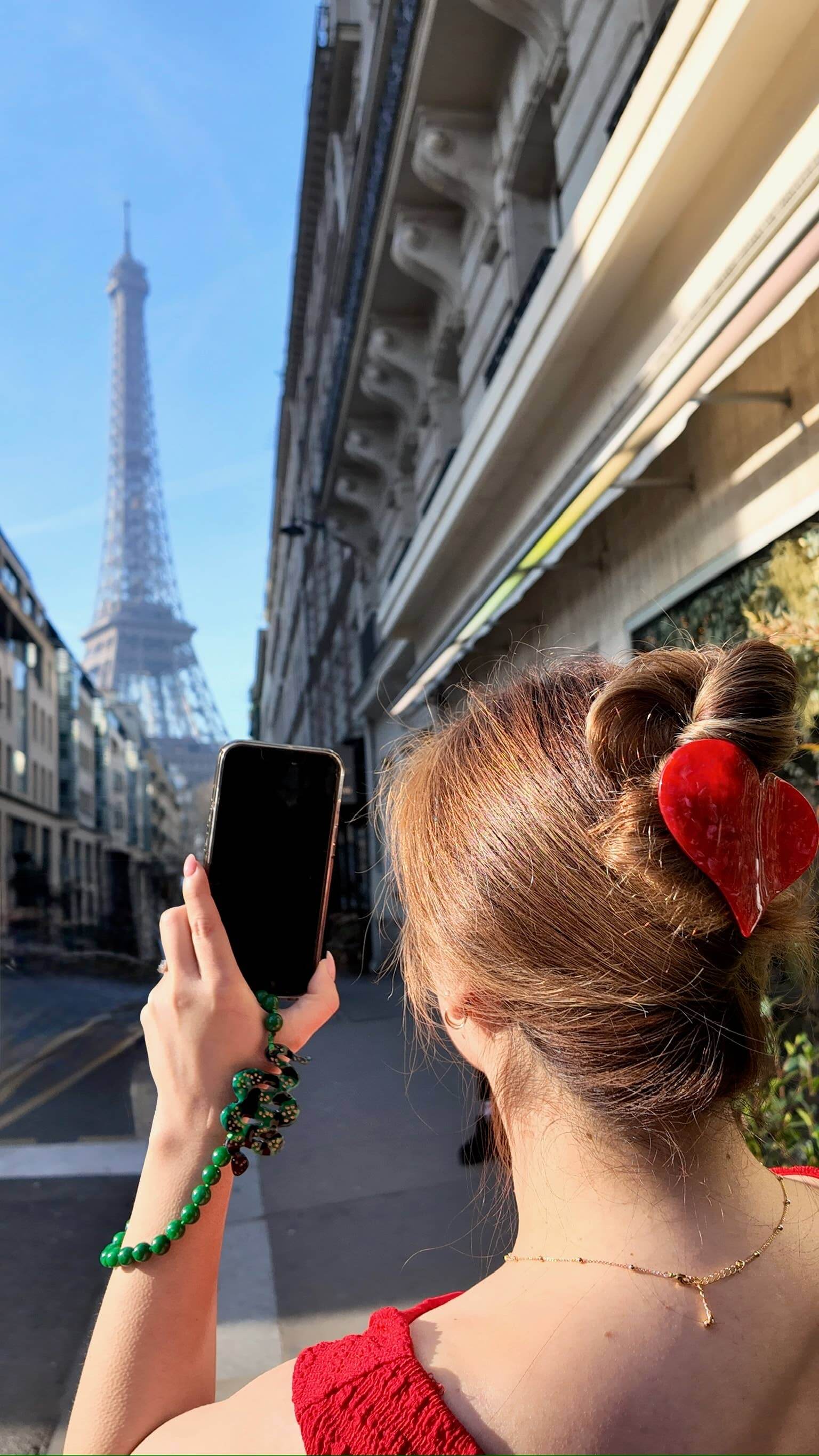 Snake Gemstone Bracelet Phone Chain – Alicia DiMichele Boutique