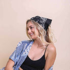 Midnight Paisley Bandana – Alicia DiMichele Boutique
