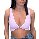 Reversible Twist Bra Top - Fair Orchid – Alicia DiMichele Boutique