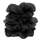 Kitsch 5pc Textured Scrunchies - Black – Alicia DiMichele Boutique