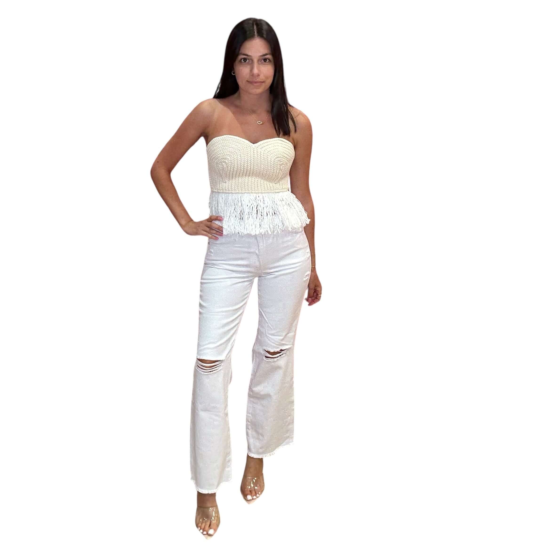 White Heat Slim Straight Jeans – Alicia DiMichele Boutique