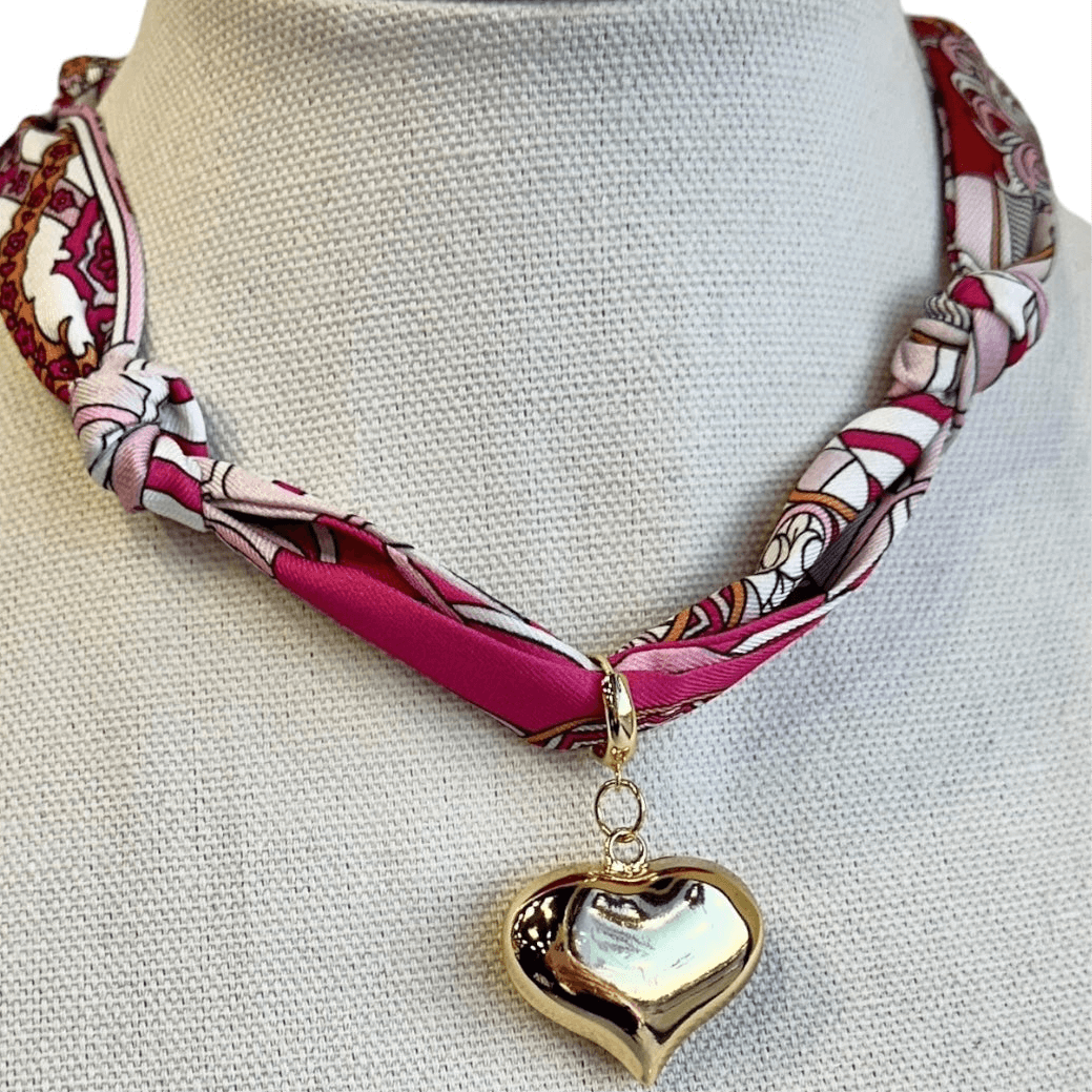 Cassidy Scarf Necklace – Alicia DiMichele Boutique