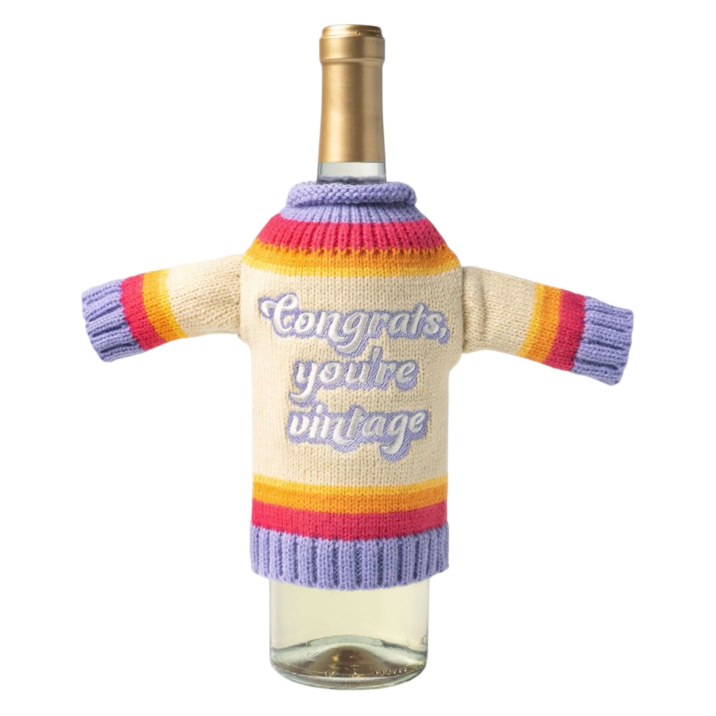 Birthday Wine Bottle Sweater – Alicia DiMichele Boutique