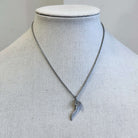 Give ‘Em The Horn Necklace - Silver – Alicia DiMichele Boutique