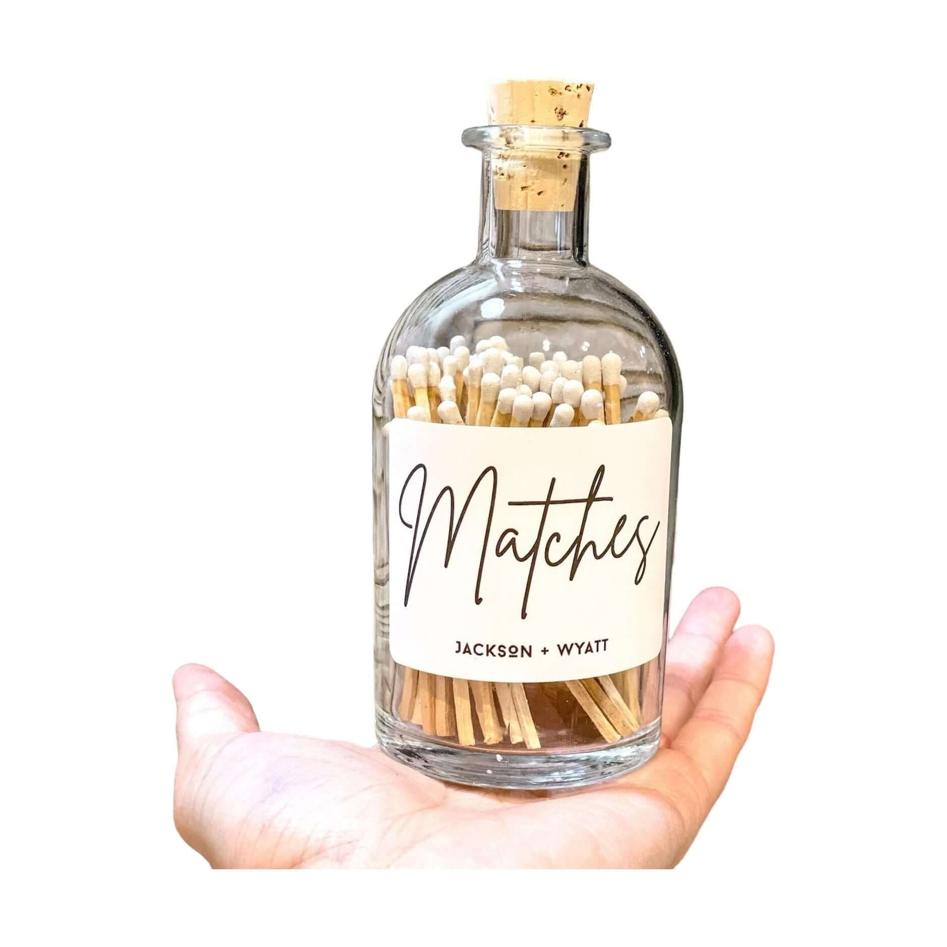 Apothecary Jar Matches – Alicia DiMichele Boutique