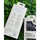 Kitsch Satin Heatless Curling Set - Charcoal – Alicia DiMichele Boutique