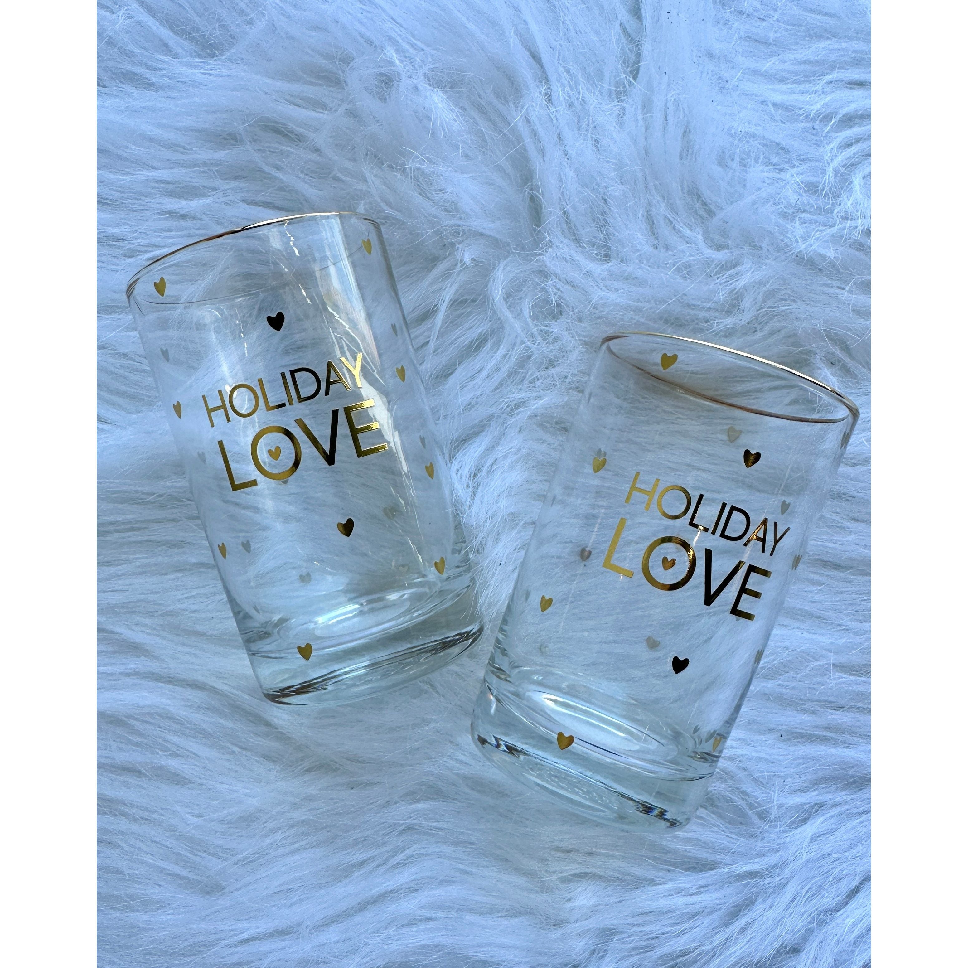 Holiday Love Rocks Glass – Alicia DiMichele Boutique