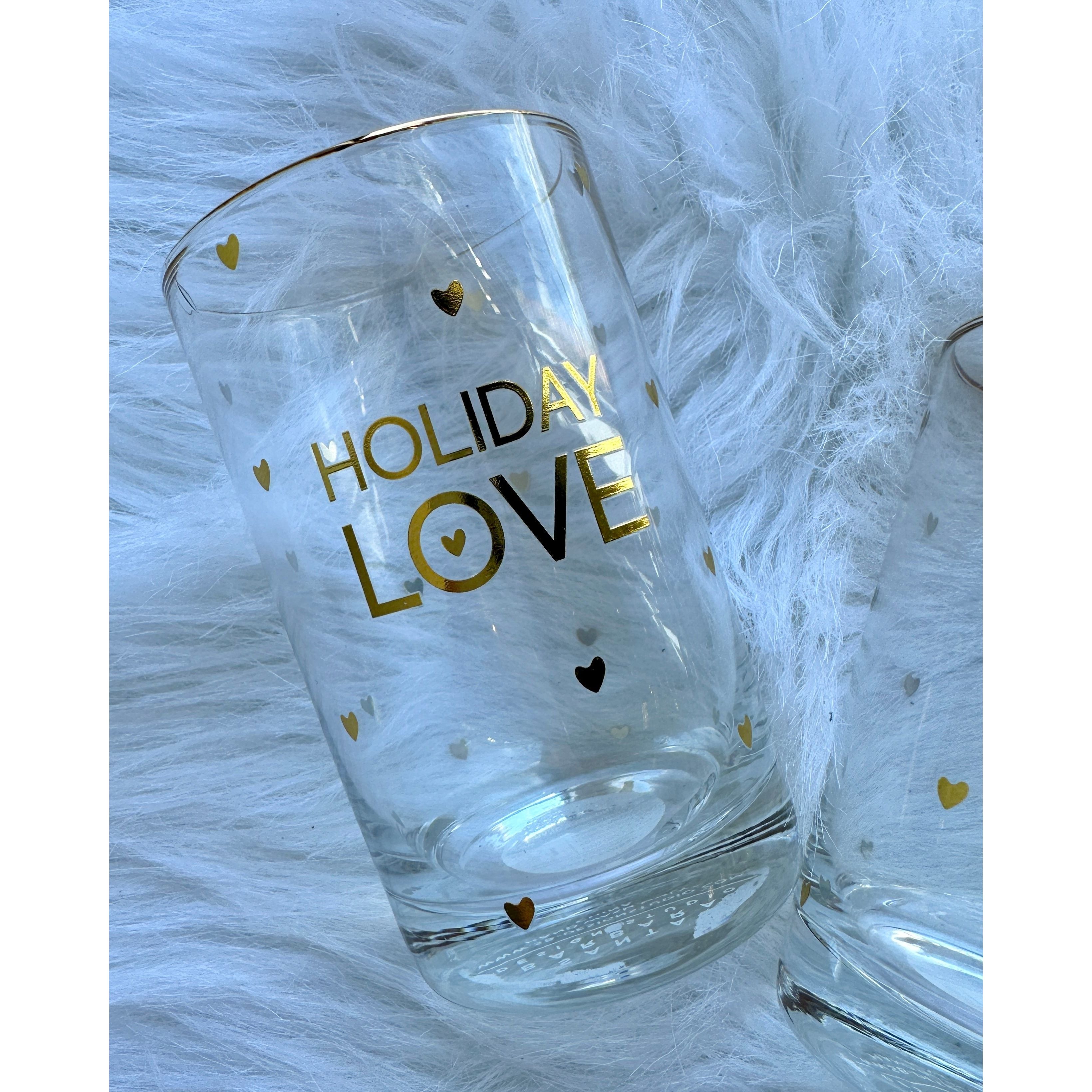 Holiday Love Rocks Glass – Alicia DiMichele Boutique