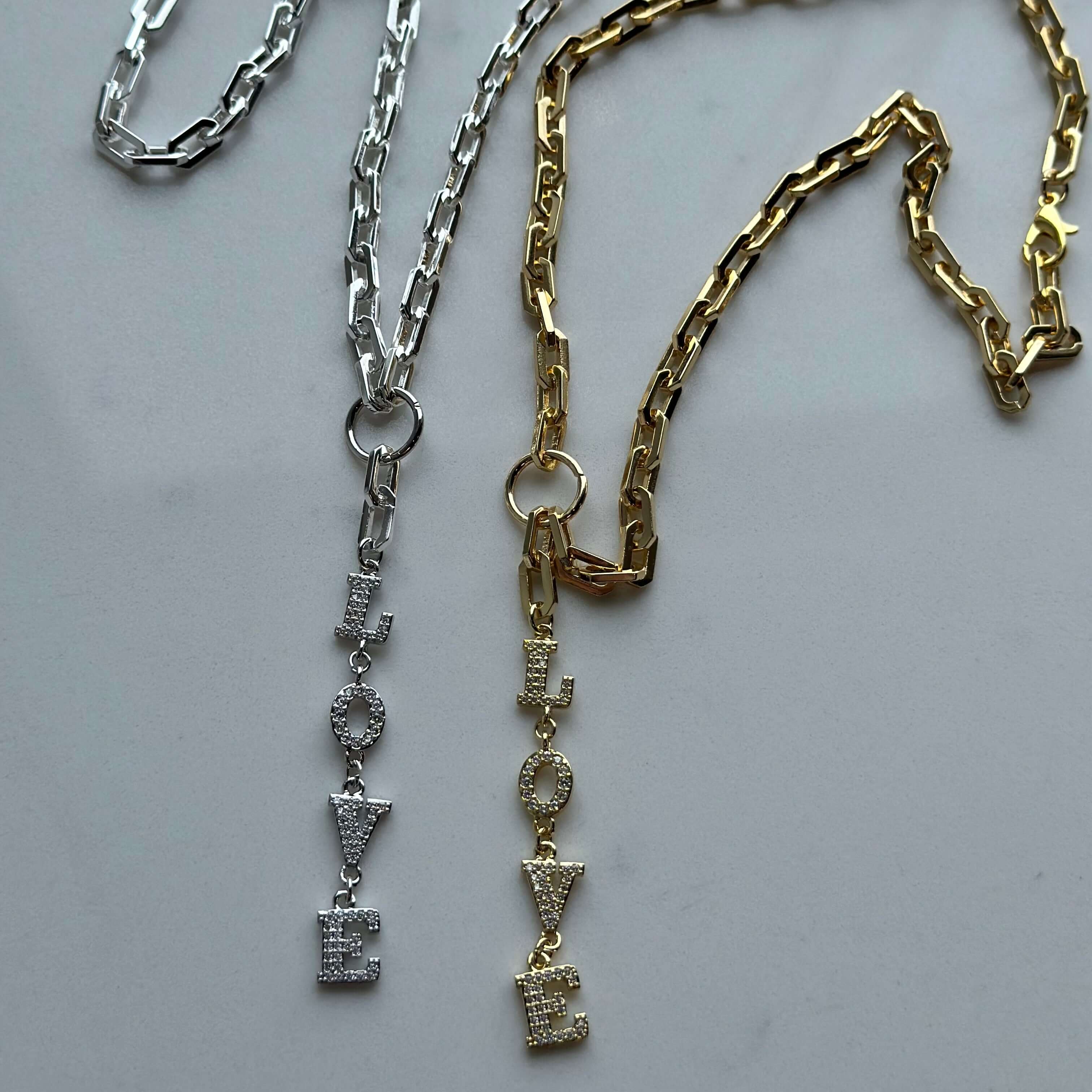 Pamela Love Paperclip Necklace - Silver – Alicia DiMichele Boutique