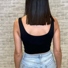 Basic Crop Top - Black – Alicia DiMichele Boutique
