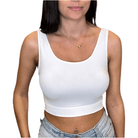 Basic Crop Top - White – Alicia DiMichele Boutique