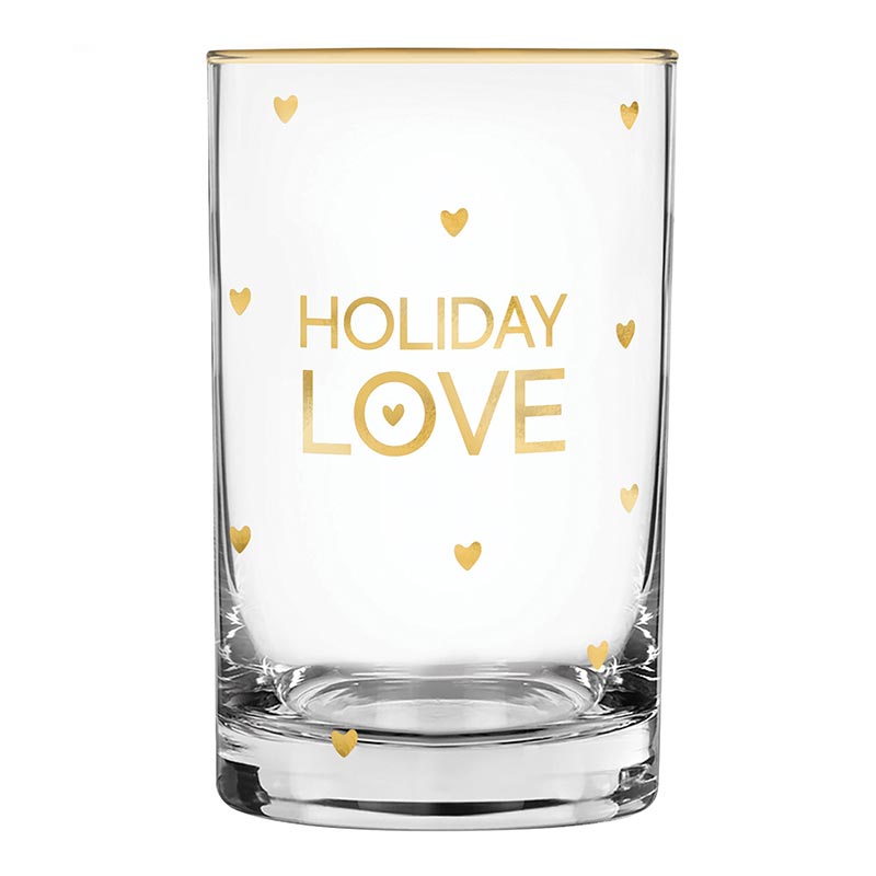Holiday Love Rocks Glass – Alicia DiMichele Boutique