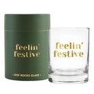 Feelin' Festive Rocks Glass – Alicia DiMichele Boutique