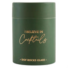 I Believe Rocks Glass – Alicia DiMichele Boutique