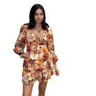 Sweetheart Long Sleeve Tiered Mini Dress – Alicia DiMichele Boutique