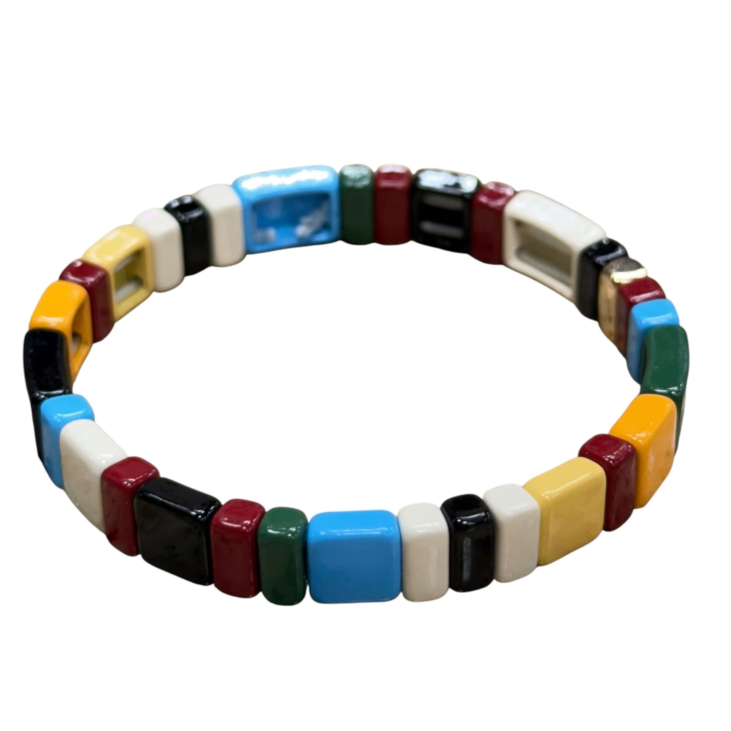 Toasted Marshmallow Tile Bracelets – Alicia DiMichele Boutique