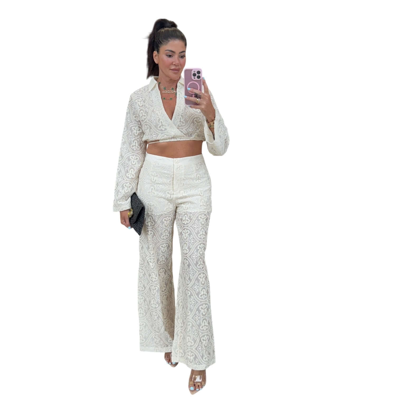 Prairie Edge Lace Pant Set – Alicia DiMichele Boutique