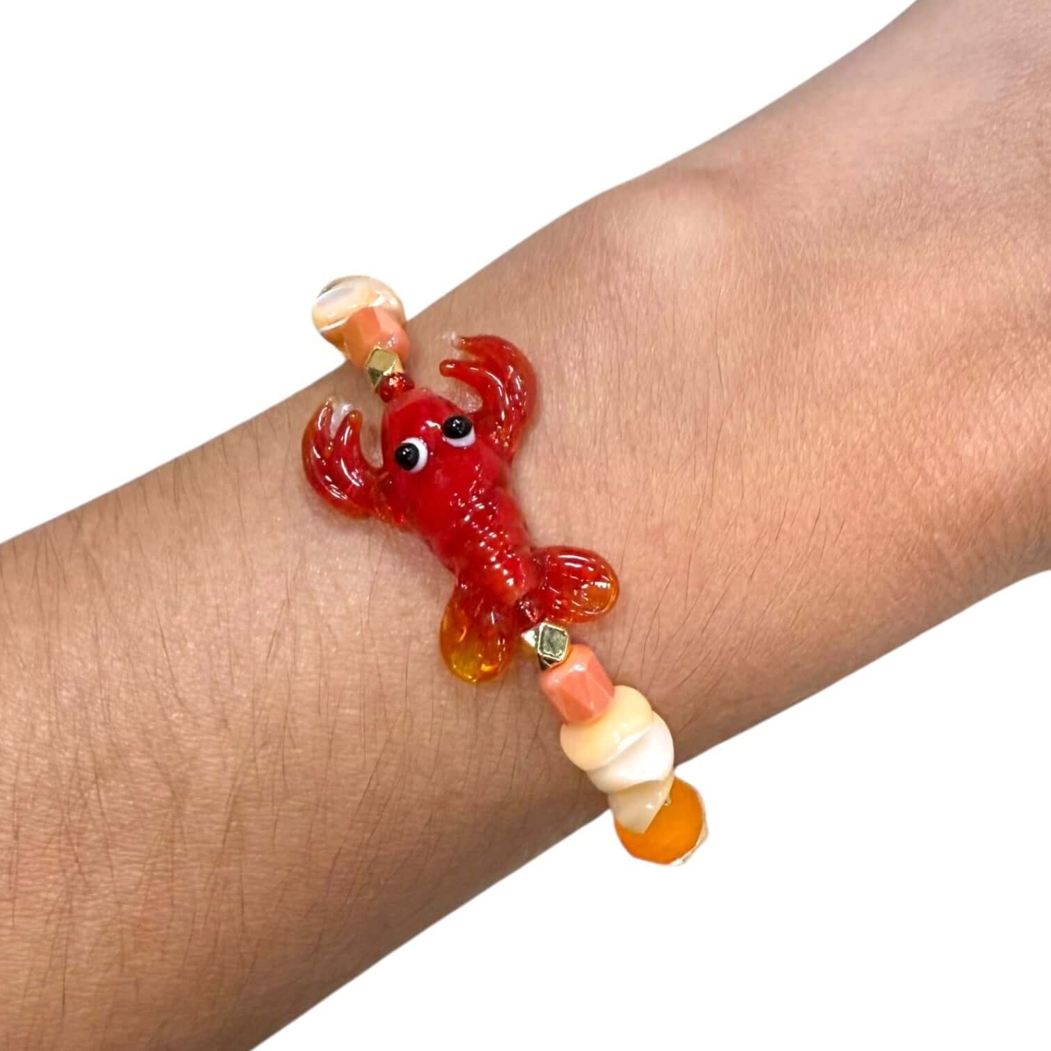 Spiced Orange Lobster Bracelet – Alicia DiMichele Boutique