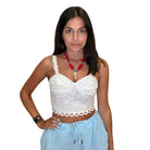 Sweetheart Embroidered Floral Cami – Alicia DiMichele Boutique