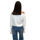 Drop Sleeve Boat Neck Top - Cream – Alicia DiMichele Boutique