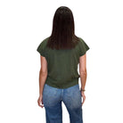 Dolman V Neck Tee - Hunter – Alicia DiMichele Boutique