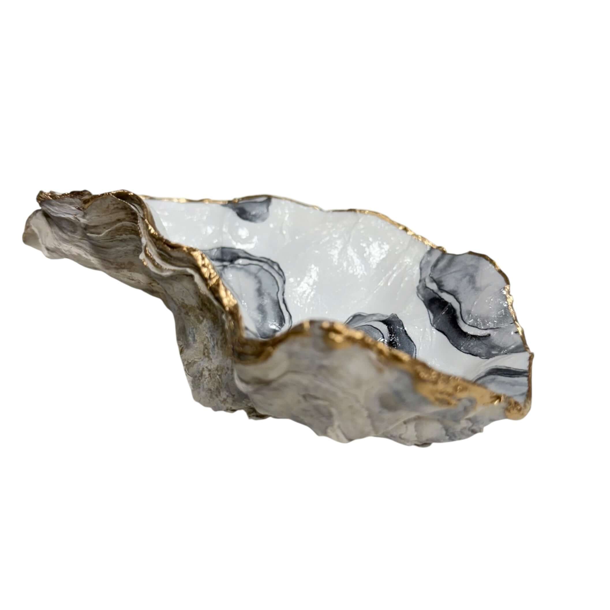 Grey Oyster Shell Dish – Alicia DiMichele Boutique
