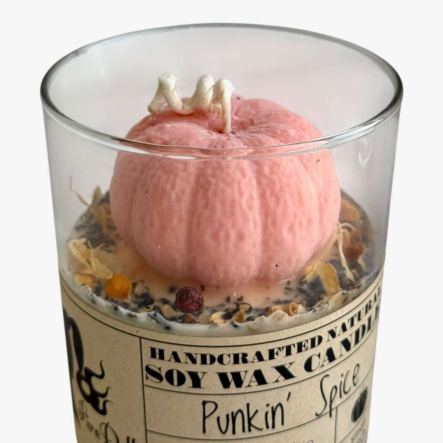 Pumpkin Spice Soy Candle - Orange – Alicia DiMichele Boutique