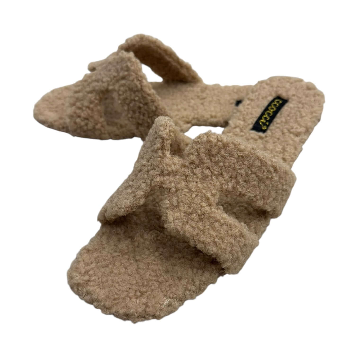 Teddy Slide Sandal - Taupe – Alicia DiMichele Boutique