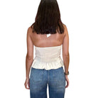 Champagne Chiffon Halter Top – Alicia DiMichele Boutique