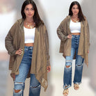 Coffee House Lace Hoodie Cardigan – Alicia DiMichele Boutique