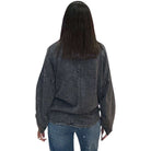 Midnight Mineral Washed Pullover – Alicia DiMichele Boutique