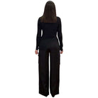 Black Satin Cargo Pants – Alicia DiMichele Boutique