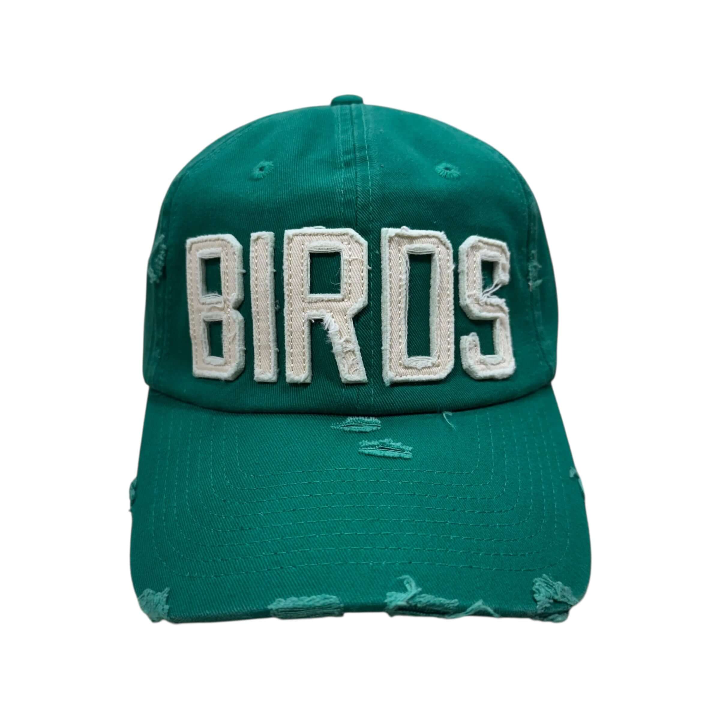 Distressed Green Baseball Cap – Philly Football Hat – Alicia DiMichele Boutique