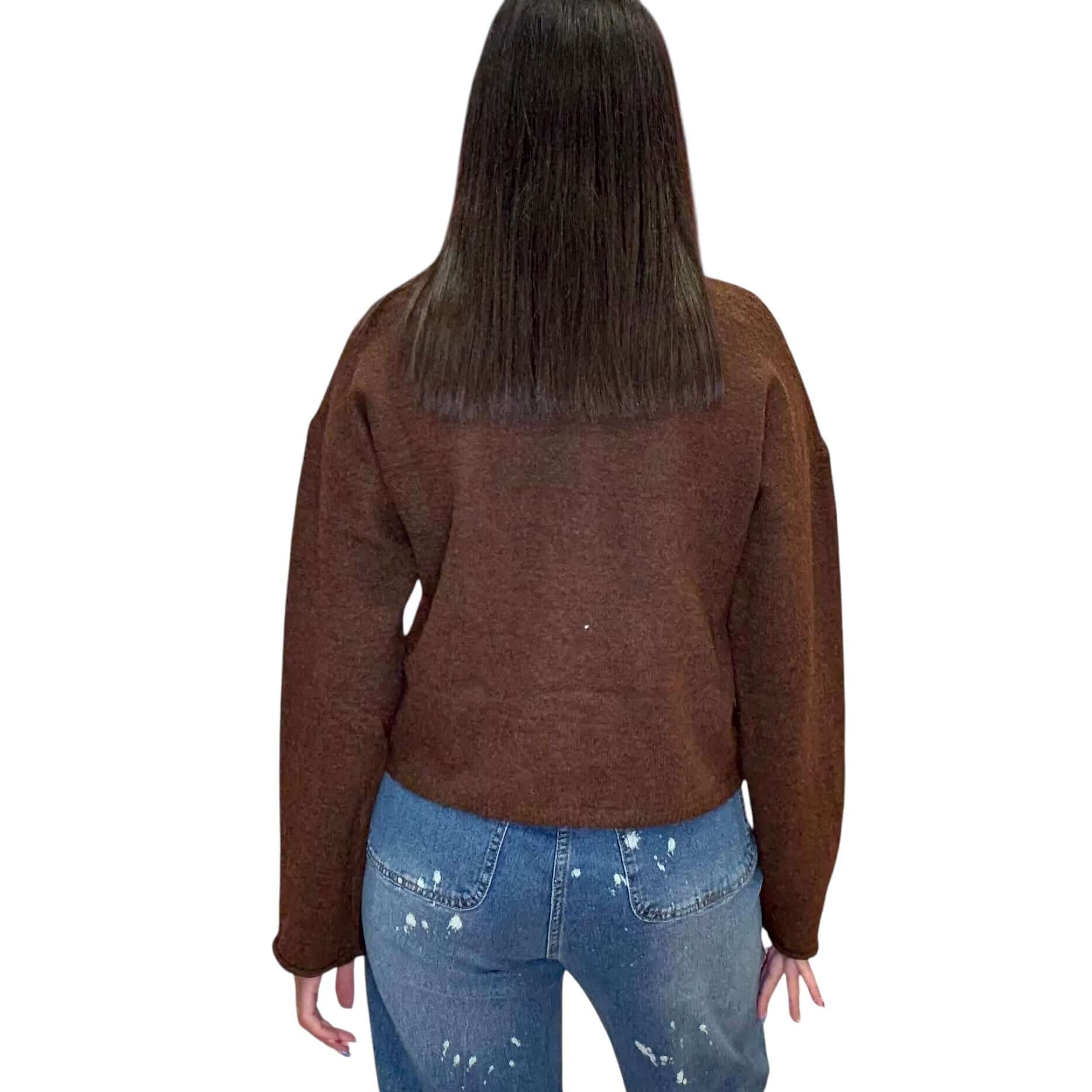Everyday Ease Cardigan - Chocolate – Alicia DiMichele Boutique