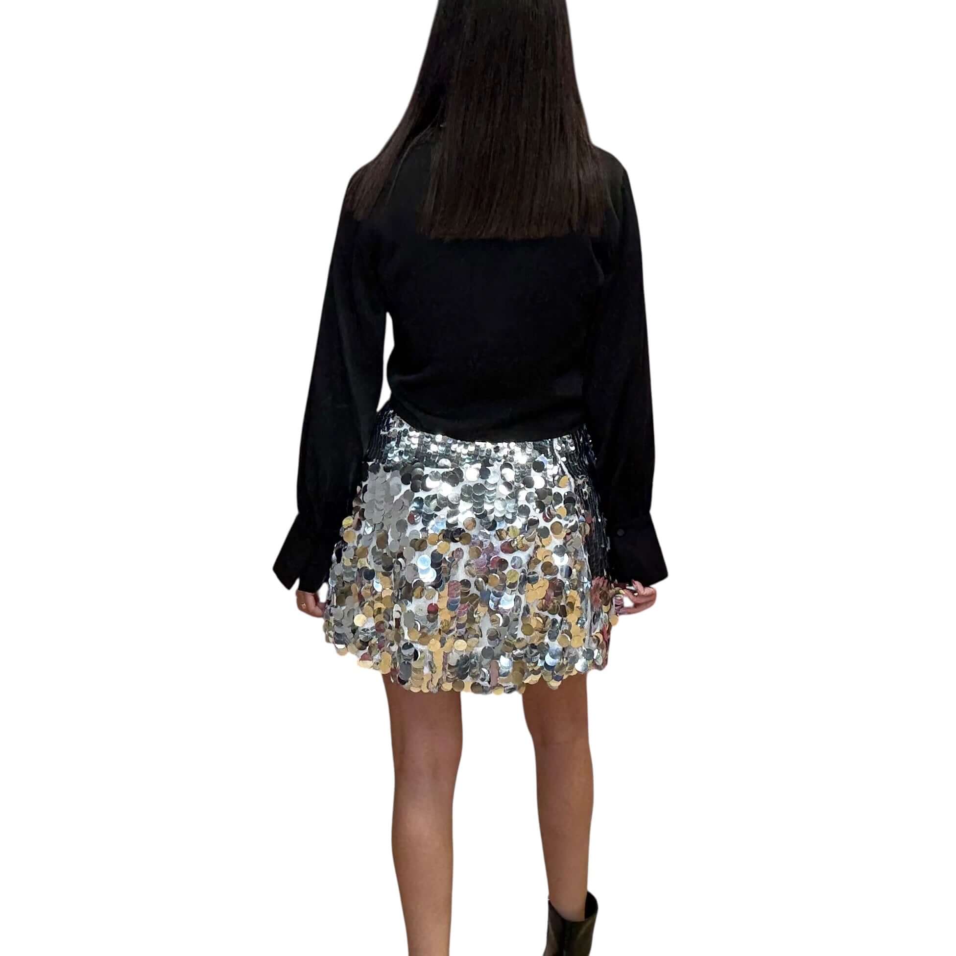 Shimmer Sequin Mini Skirt – Alicia DiMichele Boutique