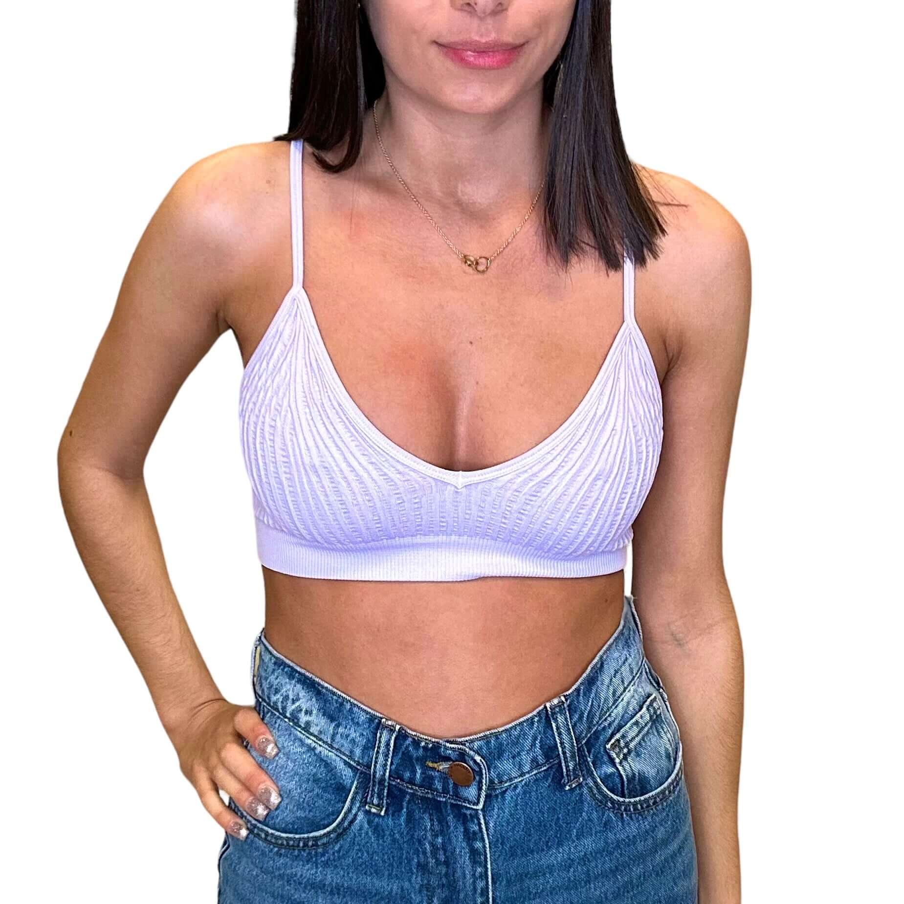 Nikki Ribbed Bralette – Alicia DiMichele Boutique