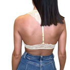 Lace Halter Bralette - Yellow – Alicia DiMichele Boutique
